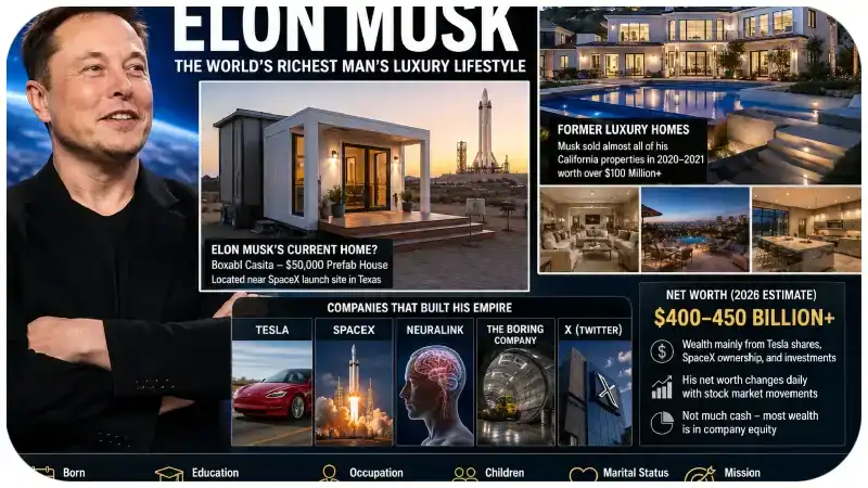 Read more about the article Inside Elon Musk’s House and Personal Life | The World’s Richest Man’s Luxury Lifestyle